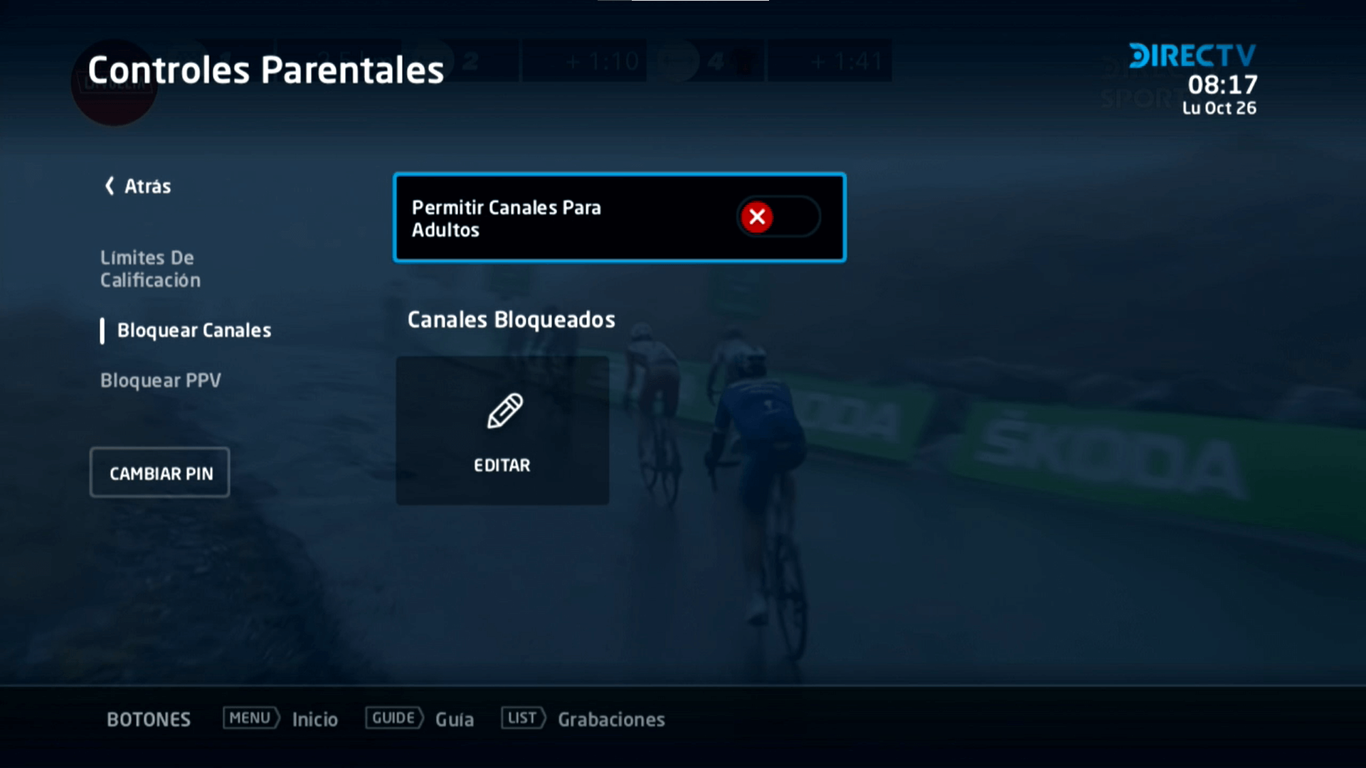 DIRECTV Control Parental Activación y Uso DIRECTV Argentina